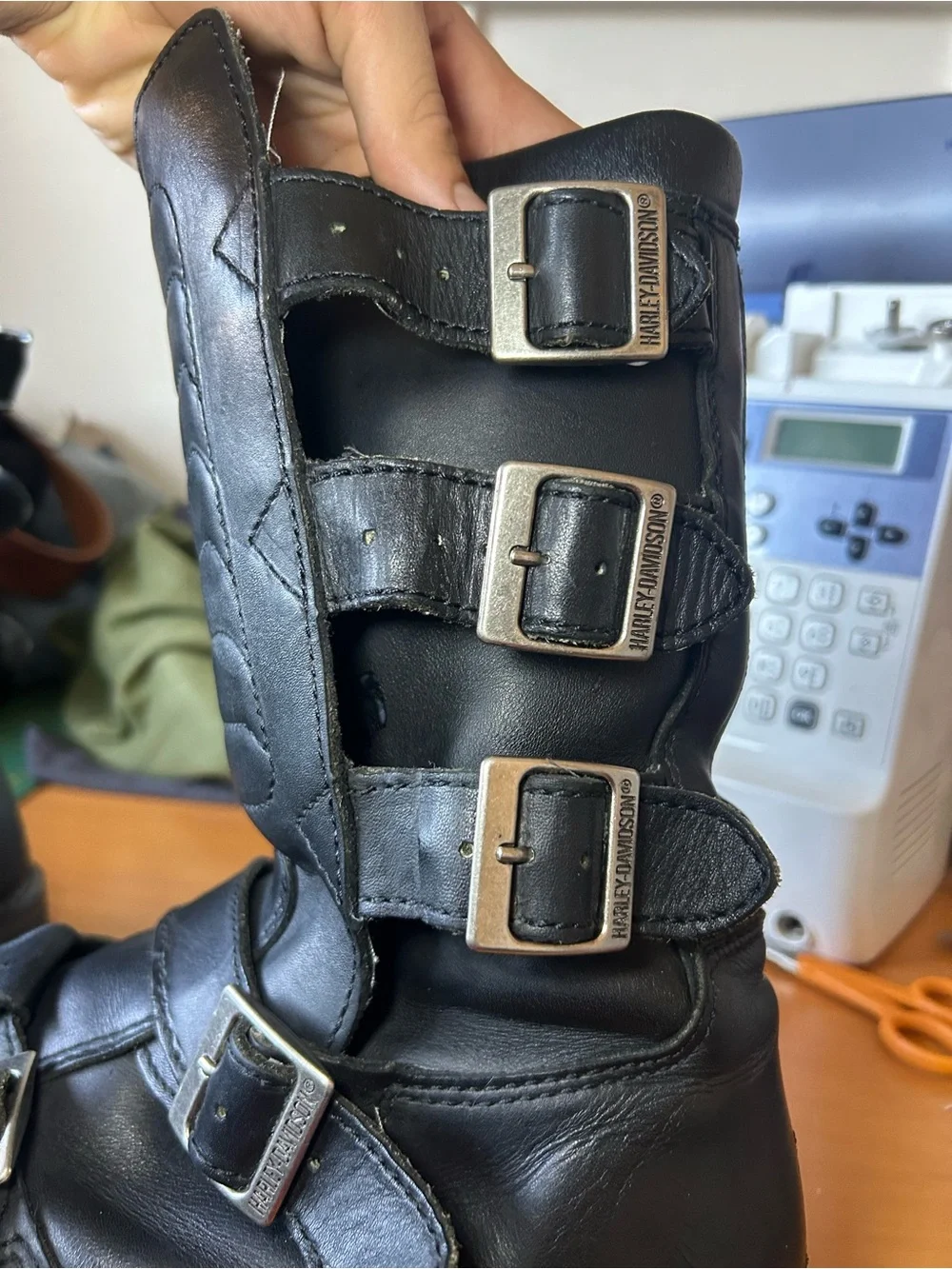 Vintage Harley Davidson “Defender” moto boots - Picture 6 of 16